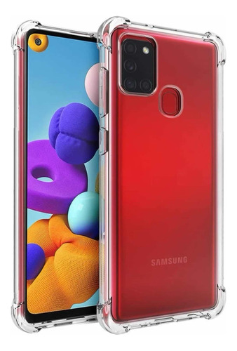 Funda Transparente Anti Golpes Para Samsung A21s