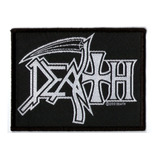 Patch Microbordado - Death - Logo - Patch 11 - Oficial