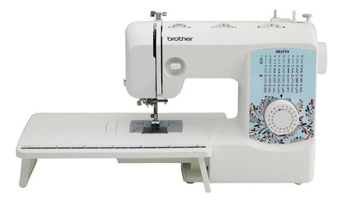 Máquina De Coser Brother Xr3774 Portable Blanca 110v