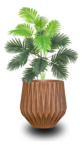 Vaso Origami Moderno Com Planta Artificial Decorativo Casa