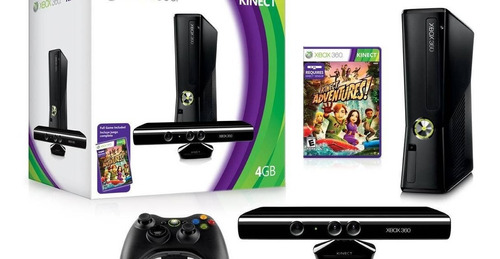 Xbox 360 Slim Con Kinect, Dd 320gb