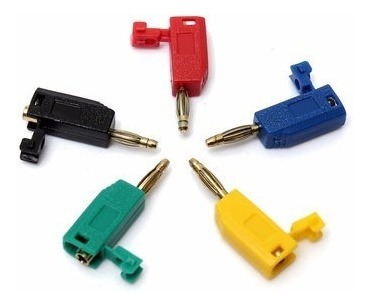 5x Banana Plug Connector 2mm Jack For Speaker Amplifier