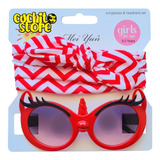 Set De Cintillo Y Lentes Unicornio Para Bebe Y Niñas