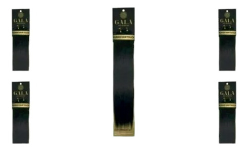 12 Gala Silky Extension De Cabello 100% Fibra Natural 22 