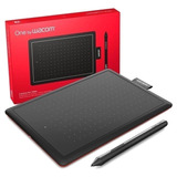 Mesa Digitalizadora One By Wacom Pequena Ctl472l Cor Preto