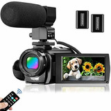 Videocamara De Vlogging Digital Fhd 1080p 30fps 24mp 