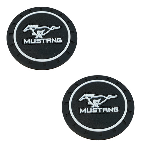 Porta Vasos De Silicón Auto Diseño Mustang