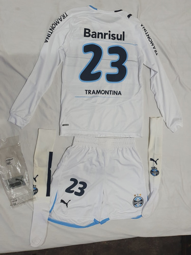 Camisa, Calção E Meião Do Grêmio Oficial De Jogo