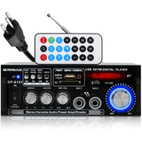 Amplificador De Som Briwax Bp-6151 Bluetooth Radio Usb 200w