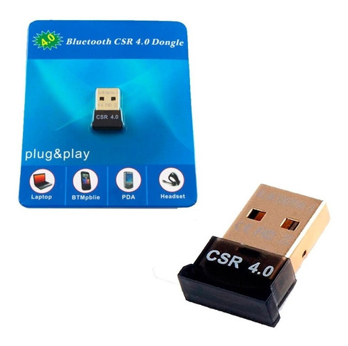 Kit 20 Mini Adaptador Usb Bluetooth Csr 4.0 Ps4