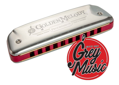 Armonica Hohner Golden Melody En Sol - G -