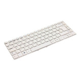 Teclado Branco Para Samsung 270e Np270e4e-kdabr Br Com Ç