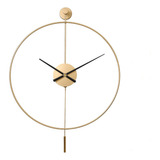 Shisedeco Reloj De Pared Clásico Grande Y Moderno Minimali.