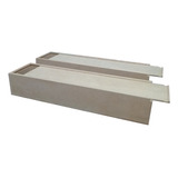 Caja Fibrofacil 7x30x6 Tapa Corrediza Porta Cuchillo X15 Un