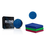 Kit Cera Blend Black Edition Vonixx + Microfibra + Aplicador