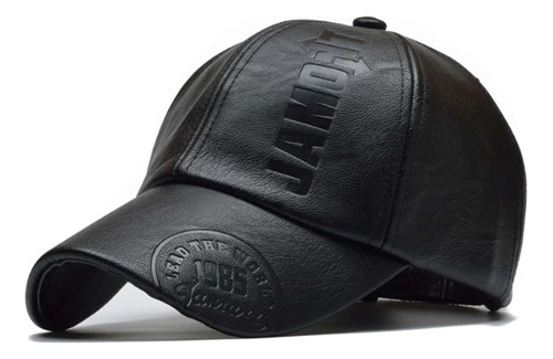 Gorra Cachucha De Cuero Pu Beisbol Unisex De Lujo