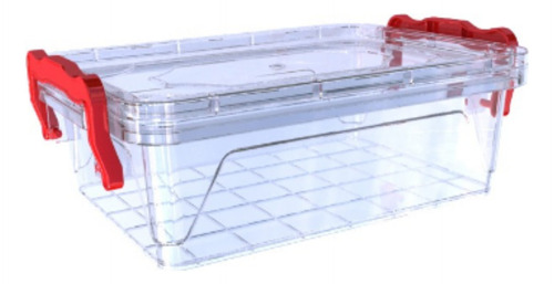 Pack 3 Caja Organizadora Plastica Contenedor Plastico 1,4 L