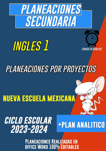 Planeación Ingles 1 Por Proyectos Secundaria