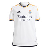 Camiseta Uniforme Local Real Madrid 23/24 Niños Ib0011 Adida