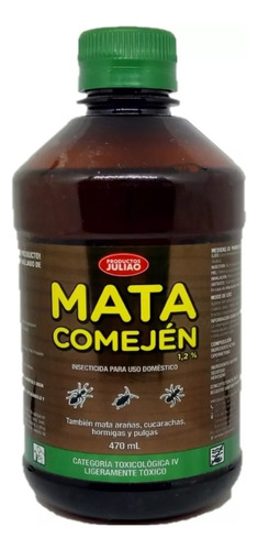 Mata Comején, Hormigas Y Pulgas