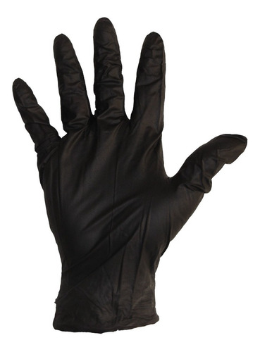 Guantes De Latex Negros Reutilizables X20 Peluqueria