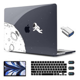 Funda Cissook Para Macbook Air 13 M2 + C/teclado Astronaut