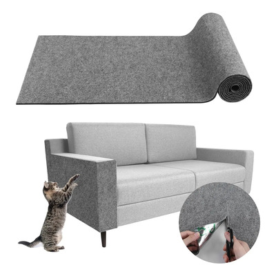 100 Cm Protector Antirrasguños De Gato Muebles Torre Arbol Gris Claro