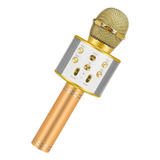 Micrófono Inalámbrico Karaoke Bluetooth Recargable Parlante