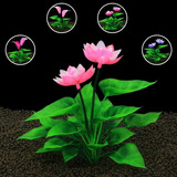 Planta Artificial Aquario Flor Enfeite E Decoração