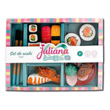 Set De Sushi Juliana 19 Piezas Velcro Ploppy 496084