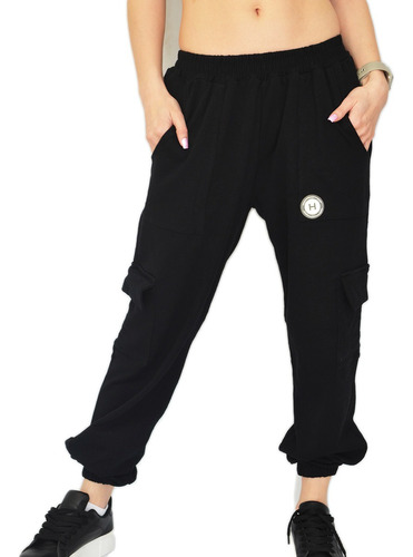 Jogger Cargo Pantalon Jogging Packx2 Unisex Oversize Comodo