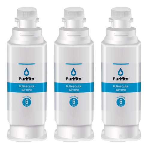 Filtro Agua Para Nevera Set X3 Samsung Purifita Da97-17376b