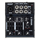 Consola Mixer Lexsen Vivo 3 Interfaz Audio Usb Profesional