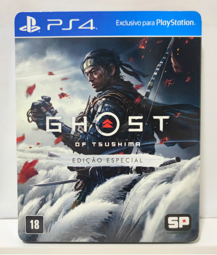 Ghost Of Tsushima Edição Especial Steelbook Ps4 - Semi-novo