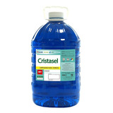 Liquido Limpiador Para Vidrios Cristasel Garrafon 5 Litros