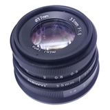 Lente Mini 35mm F / 1.6 Aps-c Para Câmeras Panasonic Micro