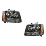 Par Faros Chevrolet Suburban 2007 2008 2009 10 11 12 13 2014