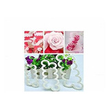 Molde - 3pcs Silicone 3d Rose Flower Fondant Cake Chocolate 