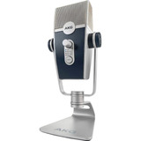 Akg Lyra Microfone Condersador Profissional Ultra-hd C44-usb