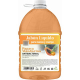 Jabón Líquido Para Manos Papaya Mandarina 5l Vivonatural