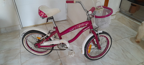 Bicicleta Para Niñas De 4 A 7 Años R16 Con Accesorios Usada