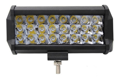 Faro Barra Led 72w 12/24v 16 Cm Camioneta, 4x4, Tractor Auto