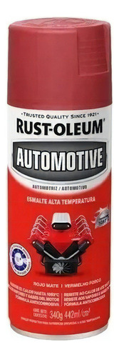 Aerosol Rust Oleum Automotriz Alta Temperatura 1093° Ed