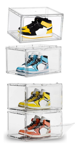 Cajas De Acrilico Premium Para Tenis Apilables Sneaker Box 4