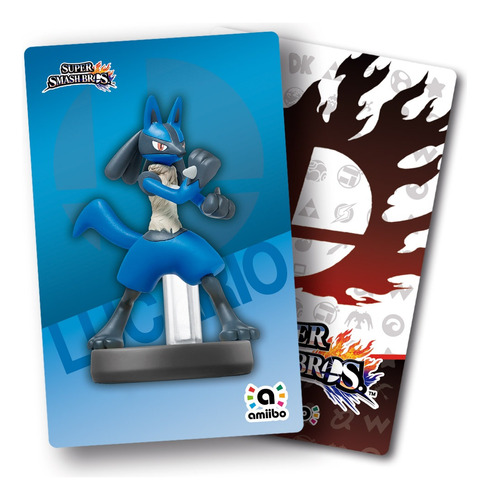 Tarjeta Nfc Lucario Smash Pokémon Amiibo