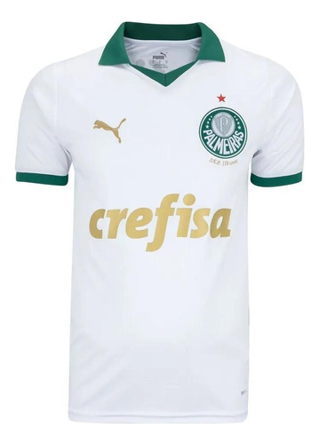 Camisa Do Palmeiras Branca Nova Torcedor 2024/2025