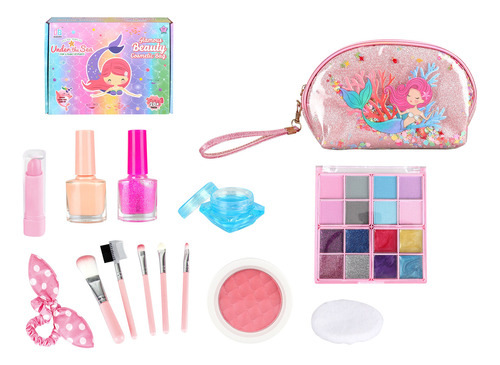 Kit De Maquillaje R Kids Para Niña, 20 Unidades Real Washabl