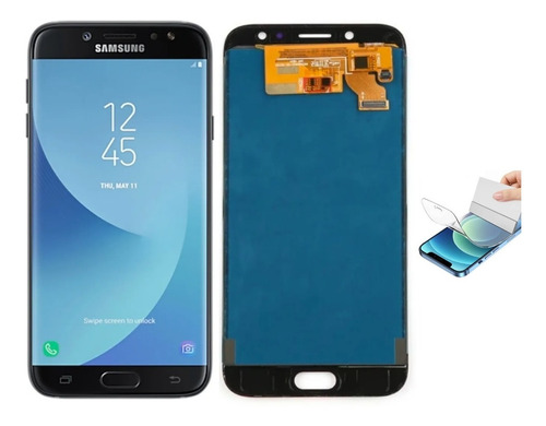 Pantalla Completa Compatible Samsung J7 Pro + Mica Hidrogel