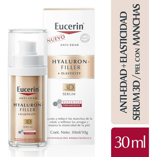 Eucerin Hyaluron Filler+ Elasticity 3d Serum Antiage 30ml