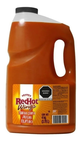 Salsa Para Alitas Bufalo Red Hot Wings 4.1 Kg